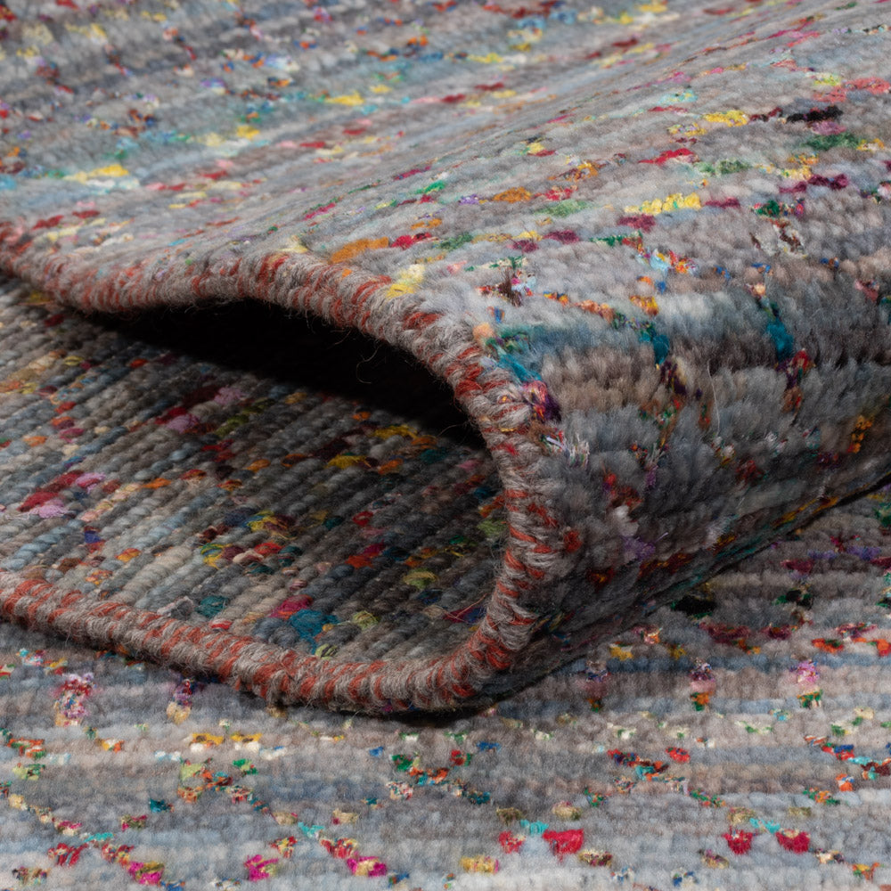 Designer Teppich - 245 x 170 cm - mehrfarbig