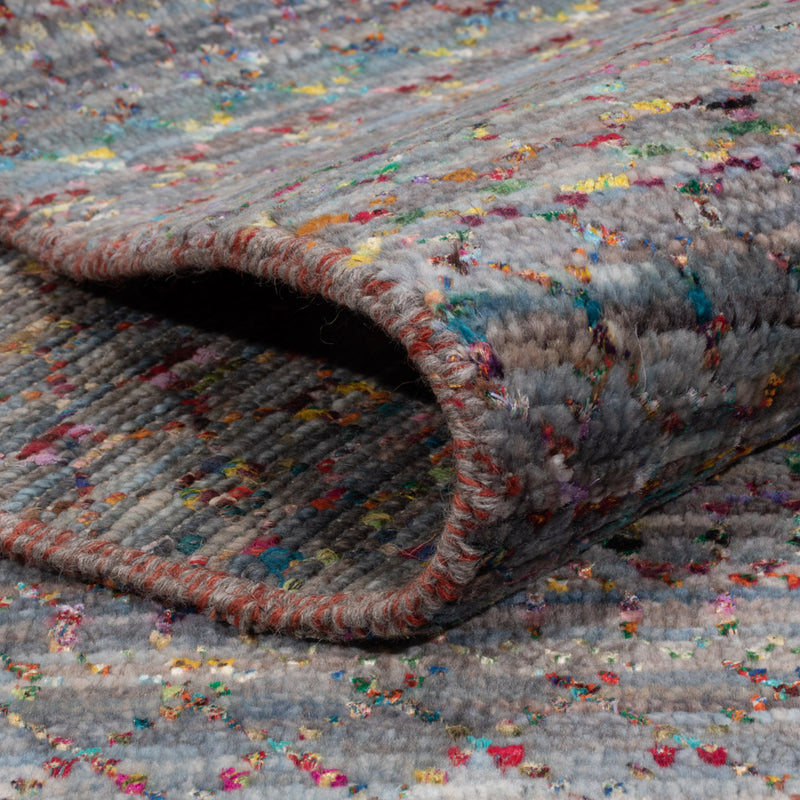 Designer Teppich - 245 x 170 cm - mehrfarbig