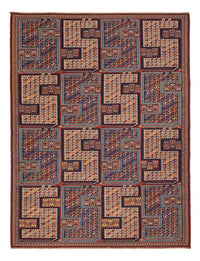 Kelim Teppich - Oriental - Soumak - 212 x 170 cm - mehrfarbig