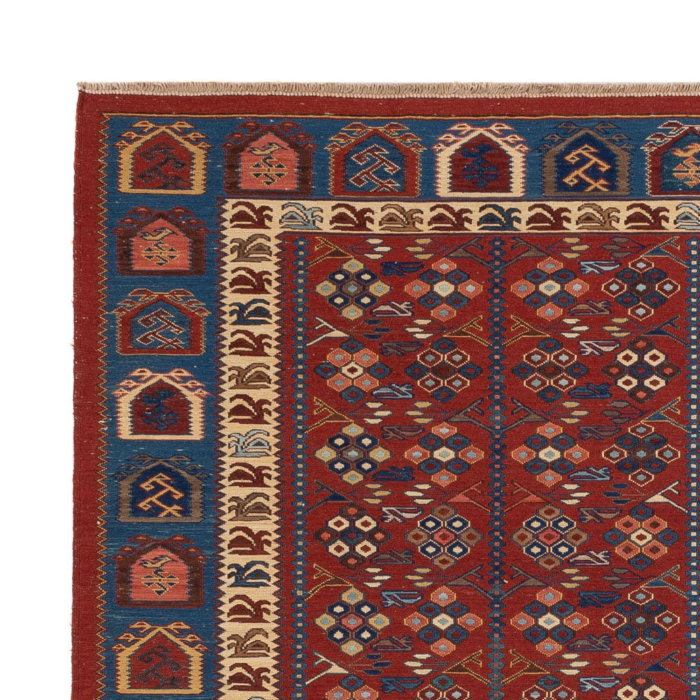 Kelim Afghan Teppich 228x175cm