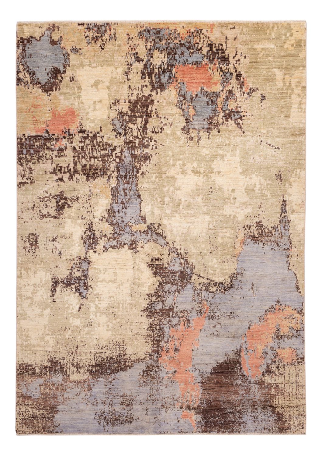 Designer Teppich - 295 x 203 cm - mehrfarbig