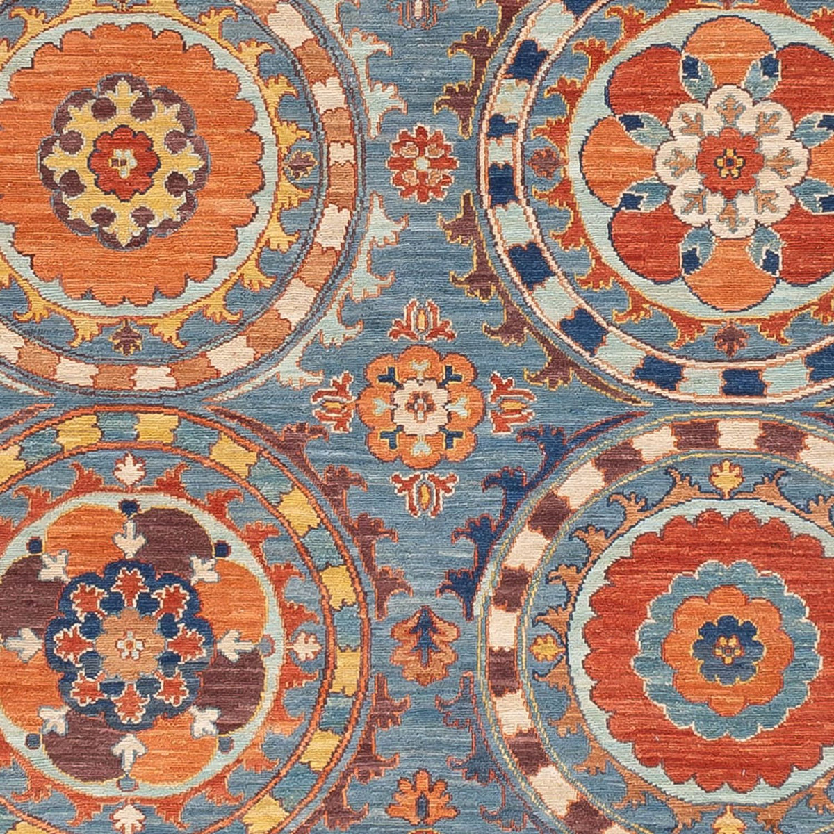 Kelim Teppich - Oriental - Soumak - 310 x 244 cm - mehrfarbig