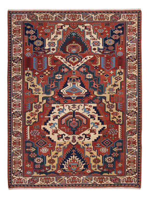 Kelim Teppich - Oriental - Soumak - 256 x 194 cm - mehrfarbig