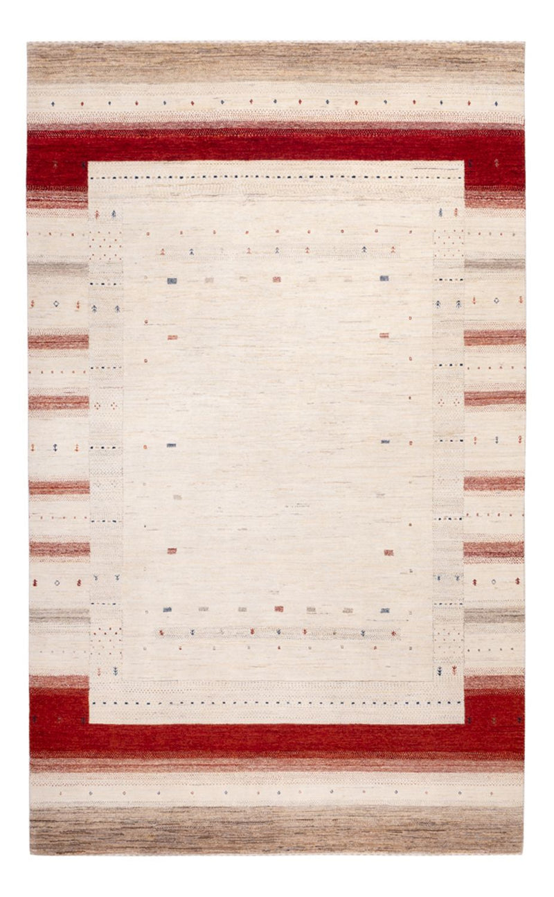 Gabbeh Teppich - Loribaft Indus - 292 x 185 cm - beige