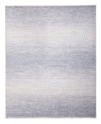 Designer Teppich - 304 x 244 cm - hellblau