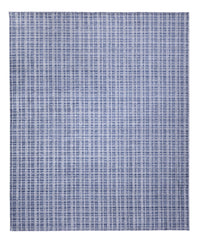 Designer Teppich - 302 x 248 cm - blau