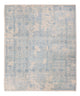 Designer Teppich - 289 x 241 cm - hellblau