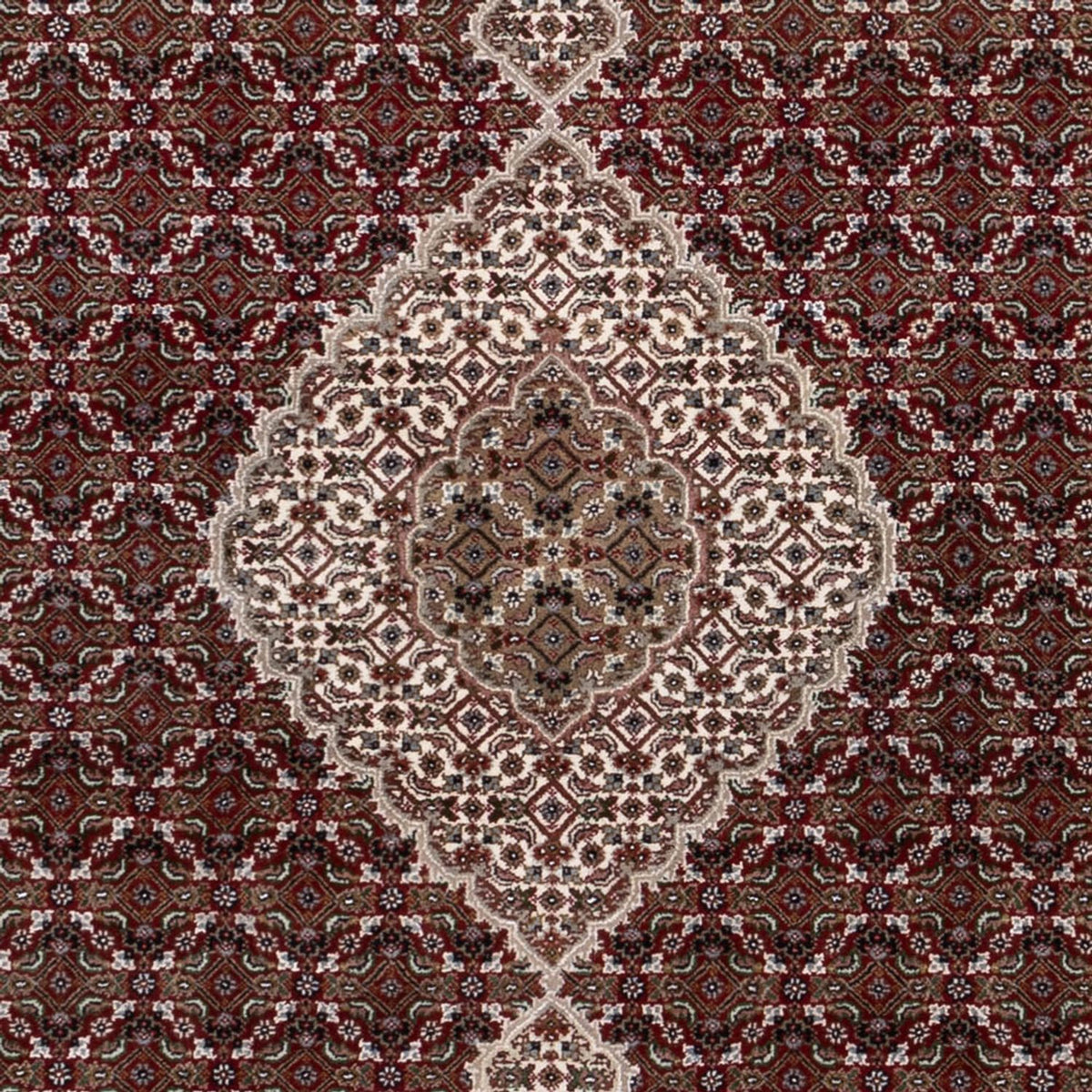 Orientteppich - Täbriz - 256 x 205 cm - dunkelbeige