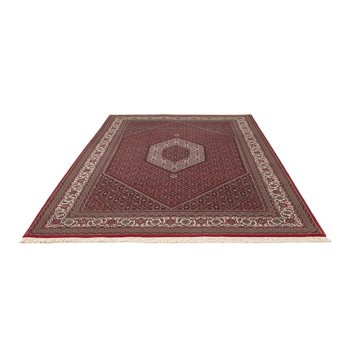 Orientteppich - Bidjar - Indus - 298 x 200 cm - dunkelcamel