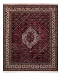 Orientteppich - Bidjar - Indus - 304 x 251 cm - dunkelrot