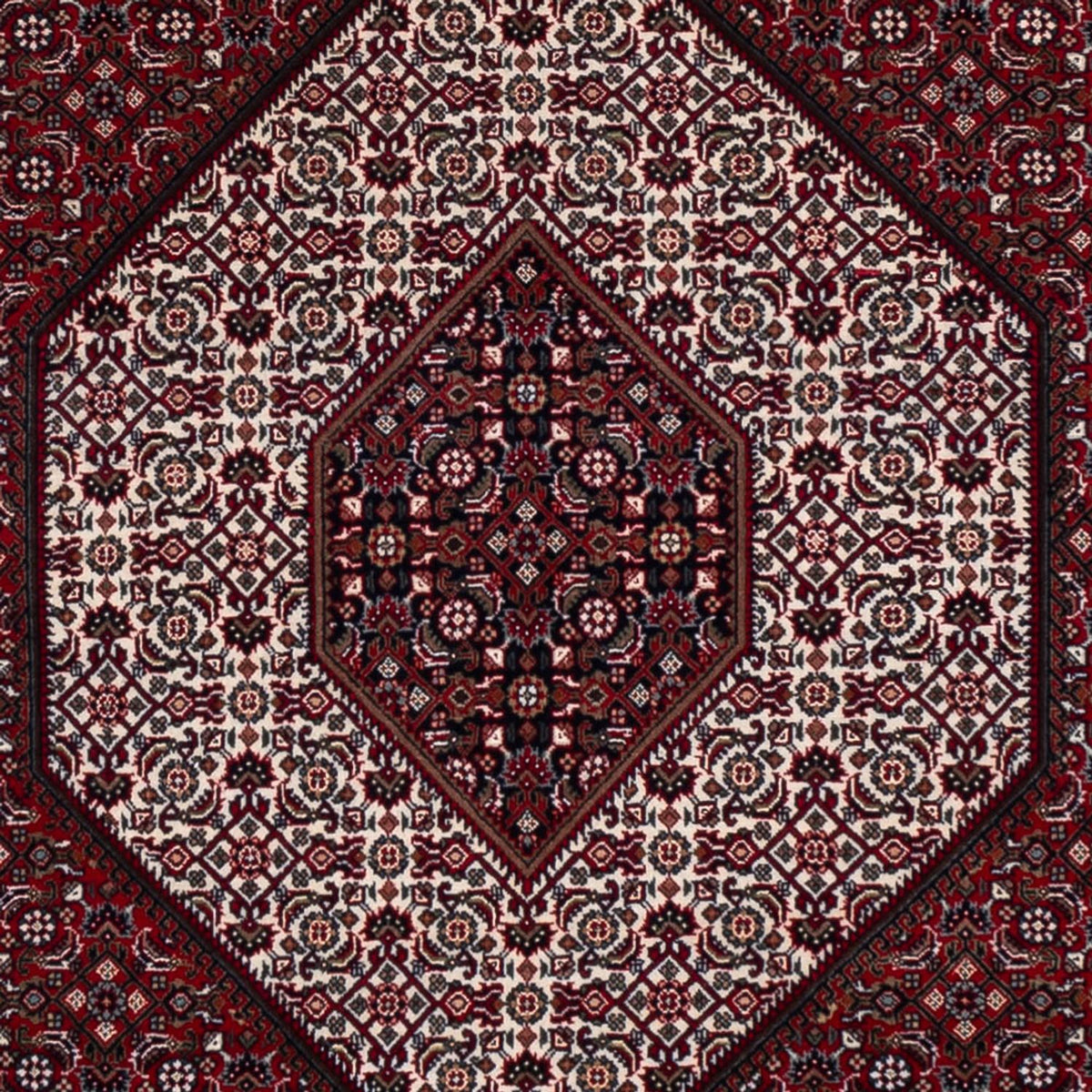 Orientteppich - Bidjar - Indus - 304 x 251 cm - dunkelrot