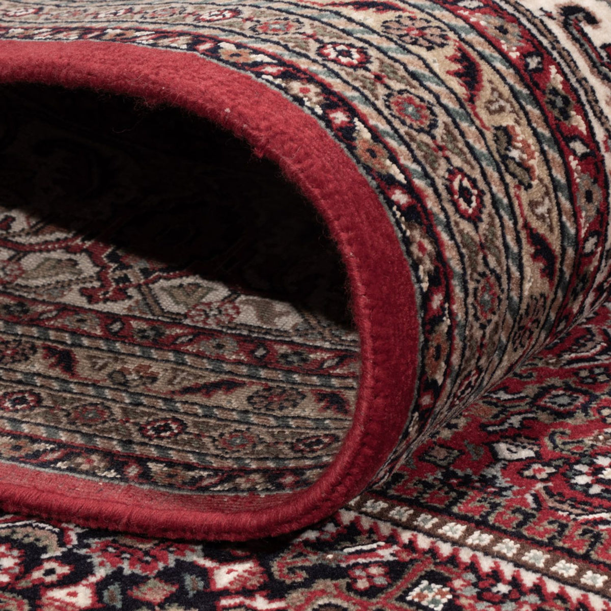 Orientteppich - Bidjar - Indus - 304 x 251 cm - dunkelrot
