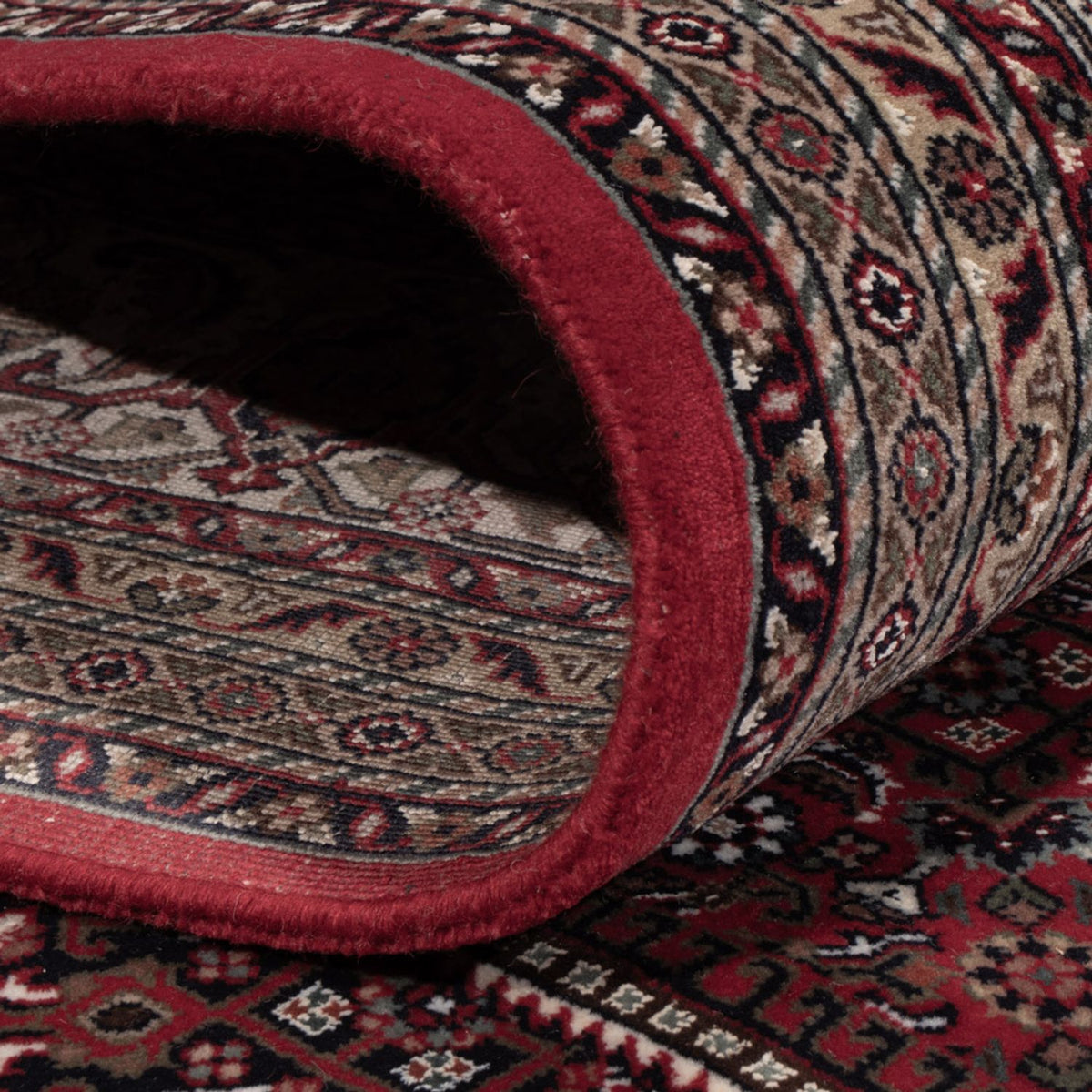 Orientteppich - Bidjar - Indus - 300 x 247 cm - dunkelrot