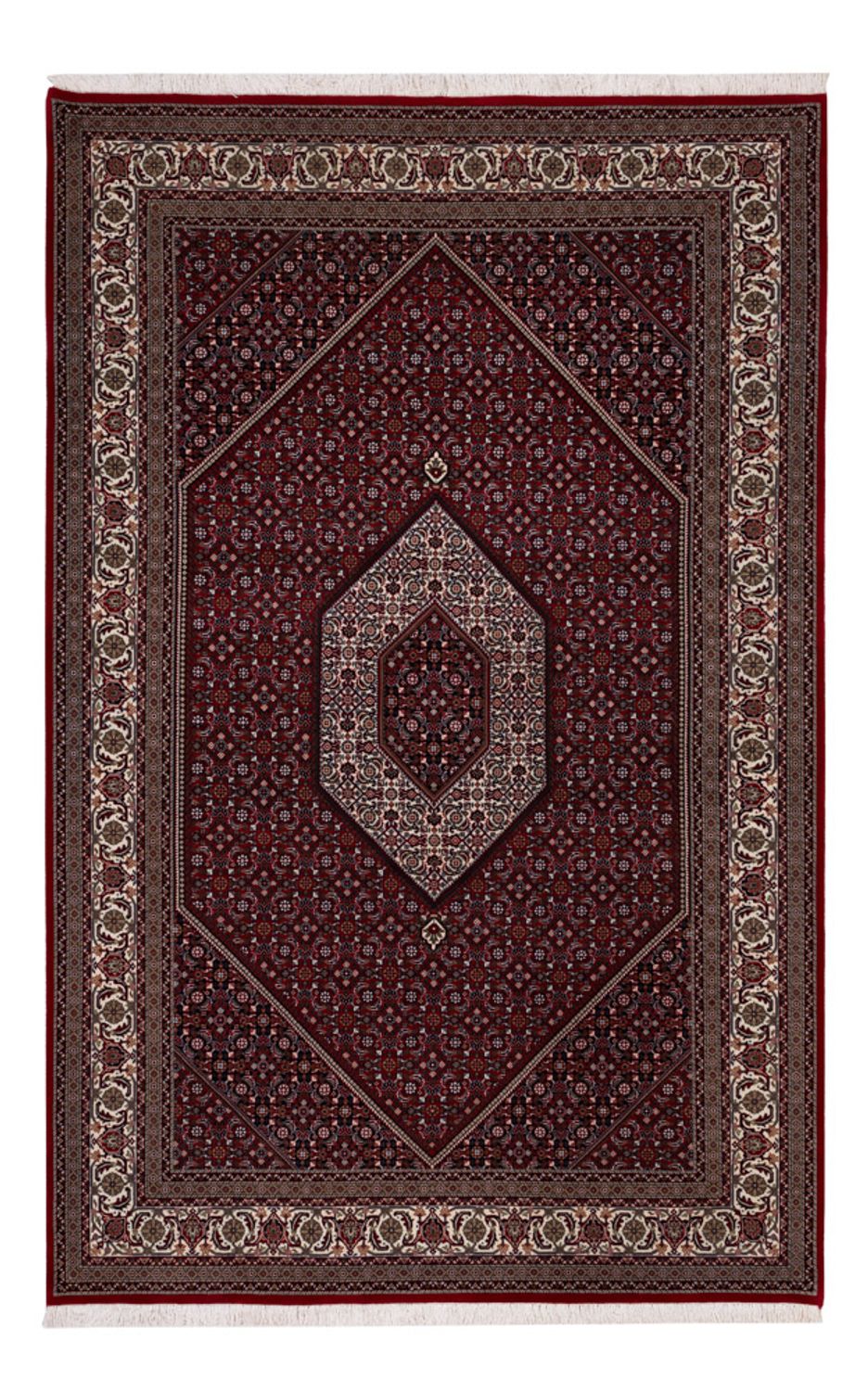 Orientteppich - Bidjar - Indus - 305 x 198 cm - dunkelcamel