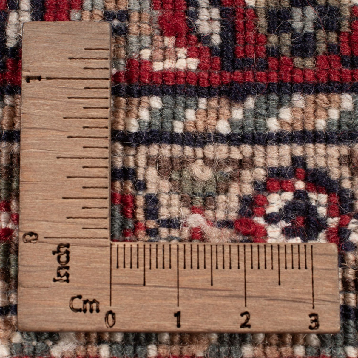 Orientteppich - Bidjar - Indus - 305 x 198 cm - dunkelcamel