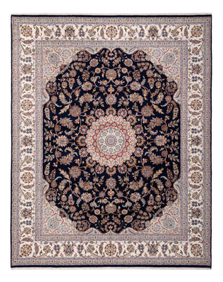 Orientteppich - Nain - Indus - 309 x 251 cm - dunkelblau