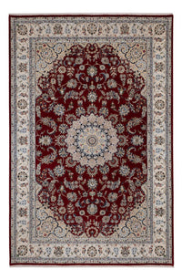 Orientteppich - Nain - Indus - 303 x 200 cm - dunkelrot