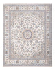 Orientteppich - Nain - Indus - 303 x 241 cm - weiß