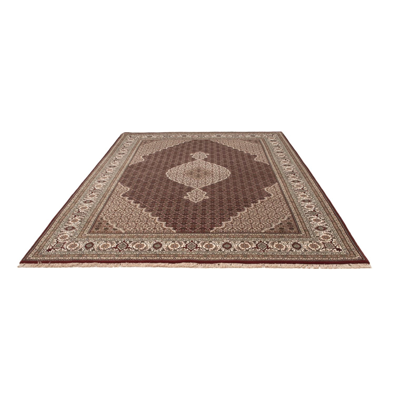 Orientteppich - Täbriz - 300 x 197 cm - dunkelbeige
