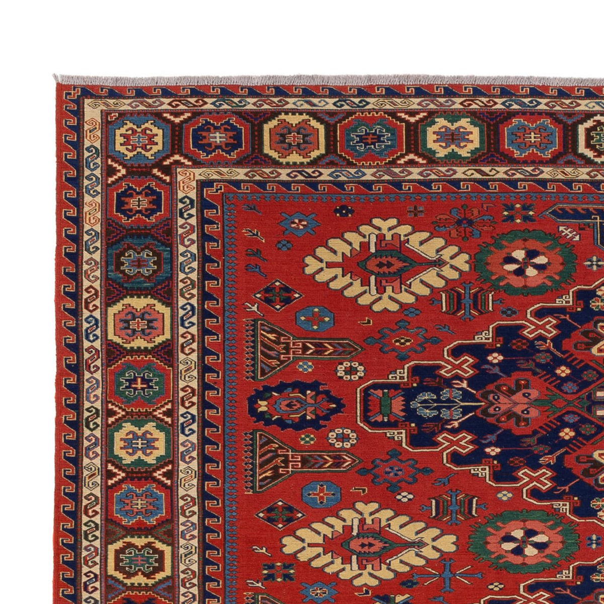 Kelim Teppich - Oriental - Soumak - 318 x 241 cm - rot