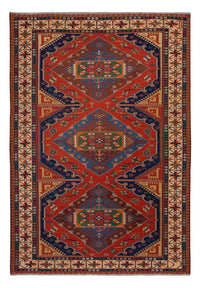 Kelim Teppich - Oriental - Soumak - 294 x 204 cm - rot