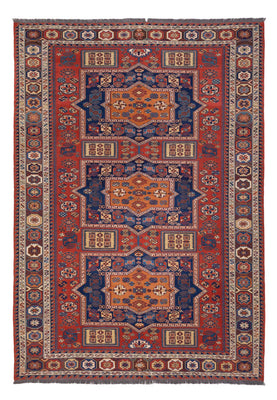 Kelim Teppich - Oriental - Soumak - 323 x 236 cm - rot