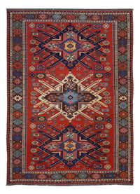 Kelim Teppich - Oriental - Soumak - 292 x 218 cm - rot