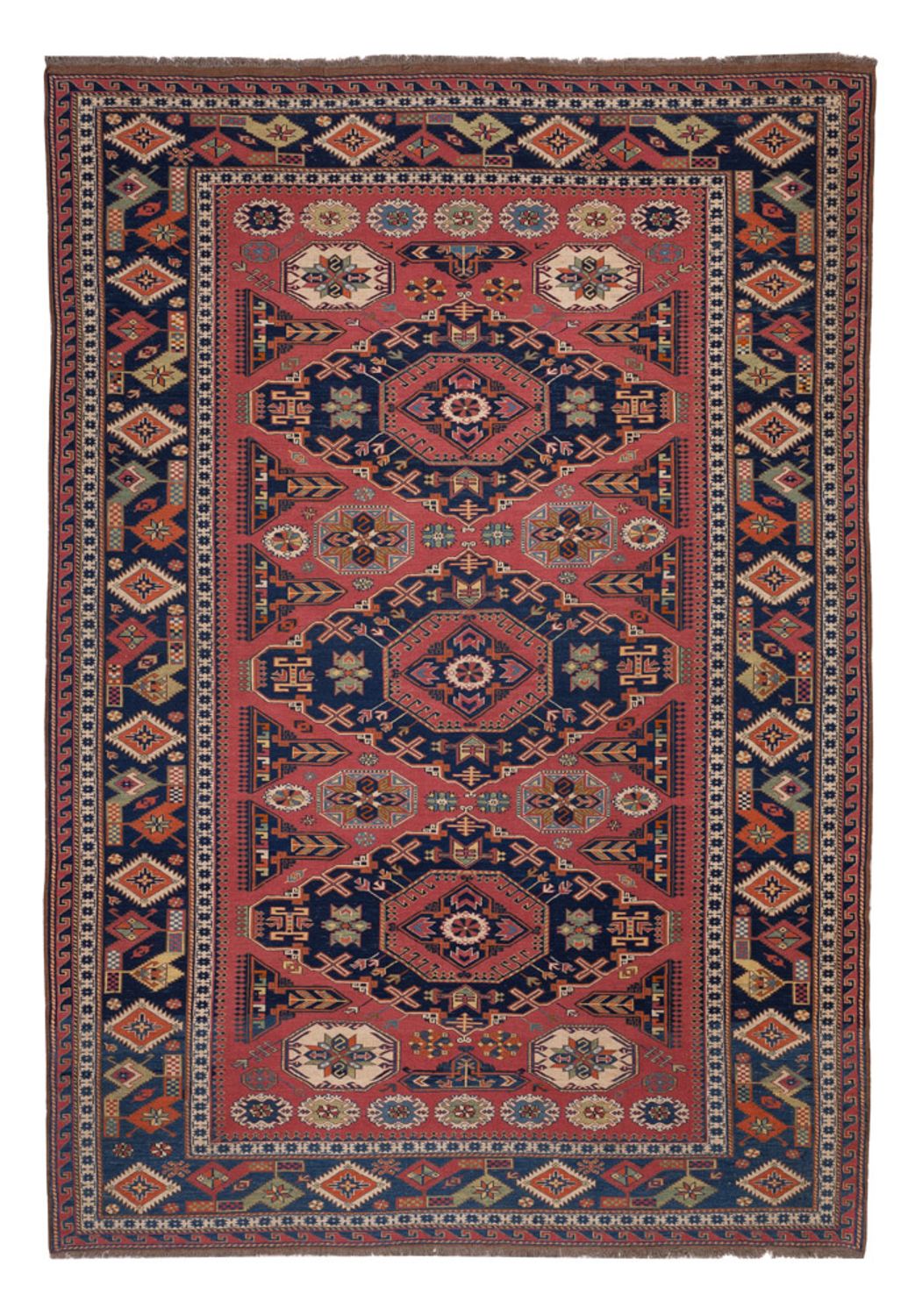 Kelim Teppich - Oriental - Soumak - 297 x 210 cm - rost