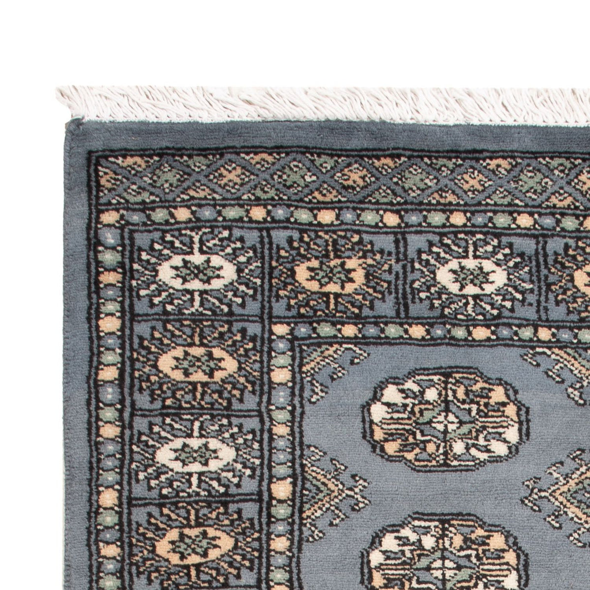 Pakistan Teppich - 160 x 96 cm - hellblau