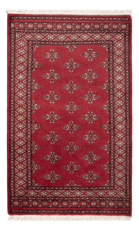 Pakistan Teppich - 150 x 95 cm - rot