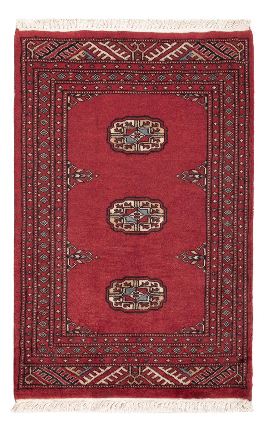 Pakistan Teppich - 90 x 61 cm - rot