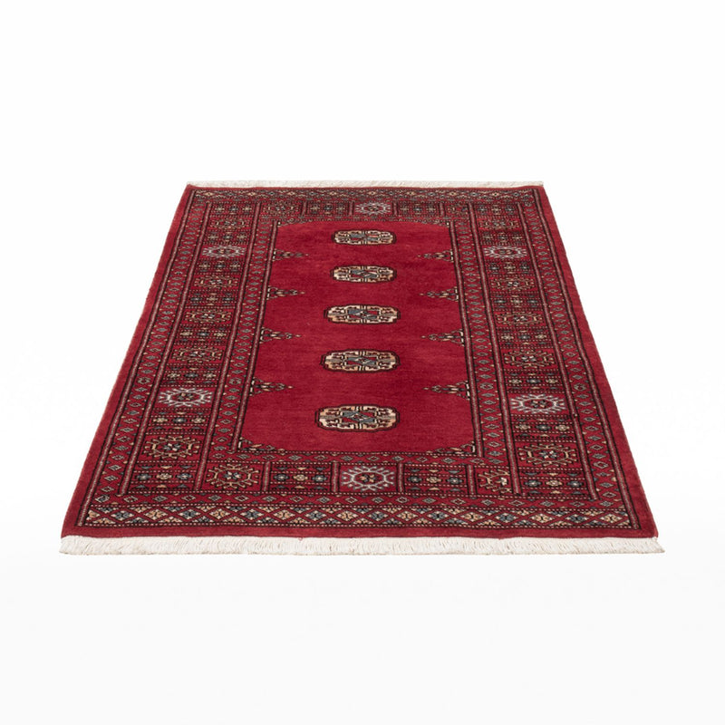Pakistan Teppich - 132 x 89 cm - rot