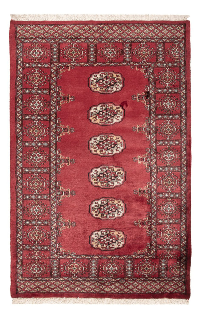 Pakistan Teppich - 145 x 94 cm - rot