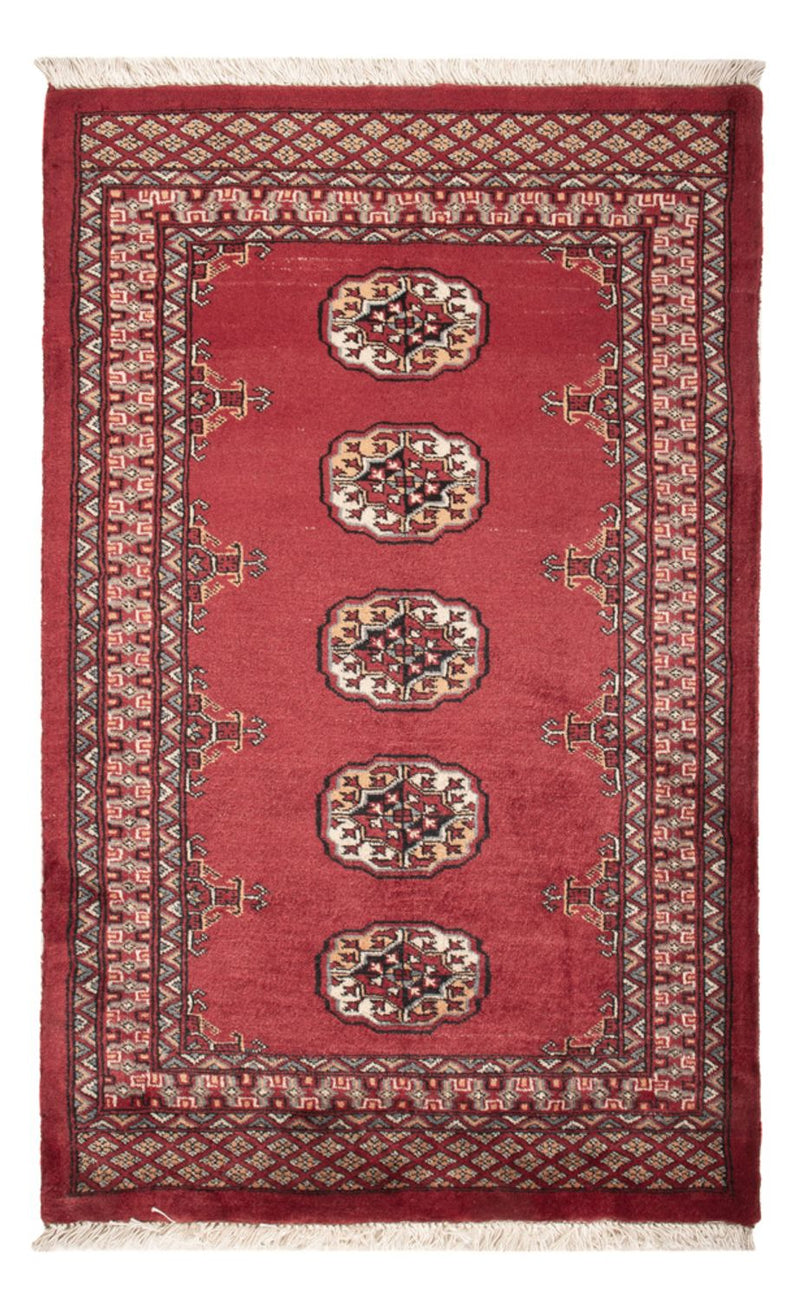 Pakistan Teppich - 129 x 83 cm - rot