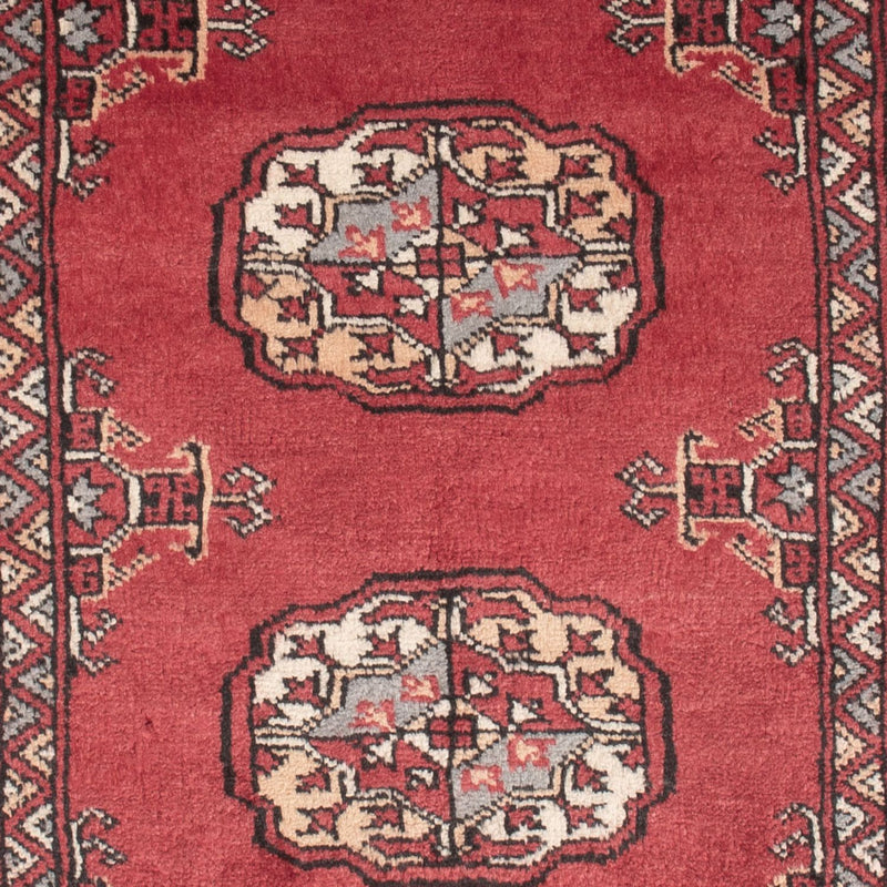 Pakistan Teppich - 124 x 78 cm - rot