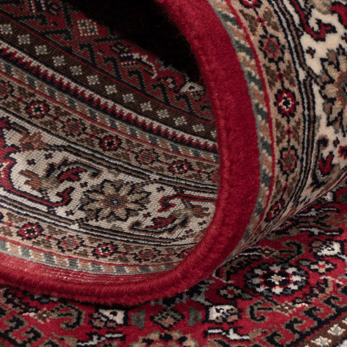 Orientteppich - Bidjar - Indus - 160 x 92 cm - dunkelbeige