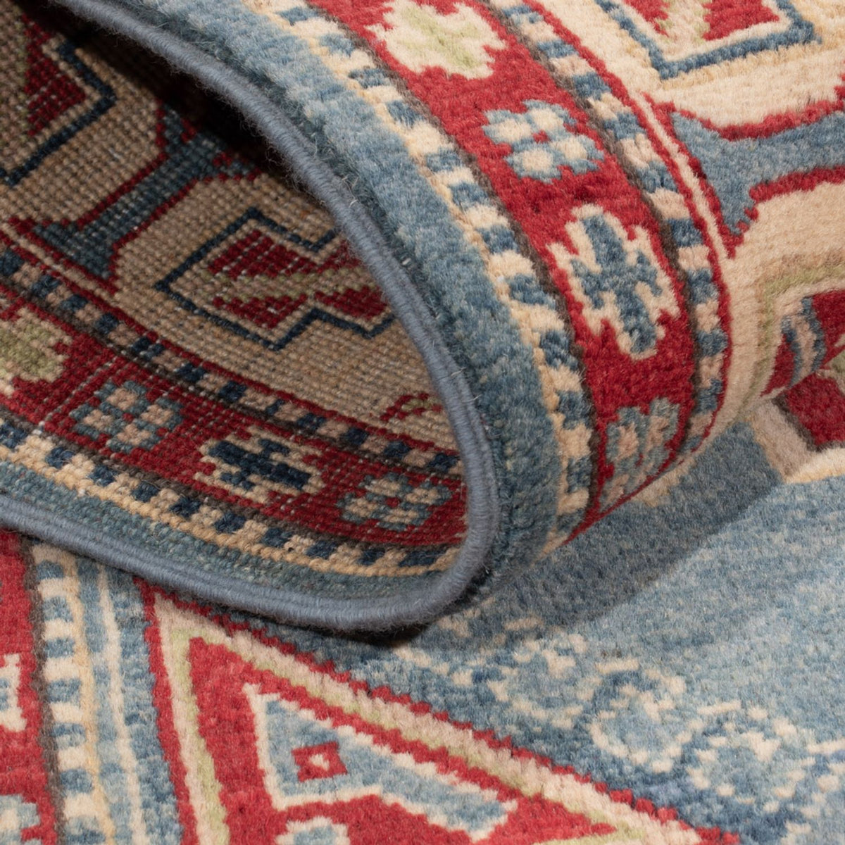 Ziegler Teppich - Kazak - 183 x 118 cm - hellblau