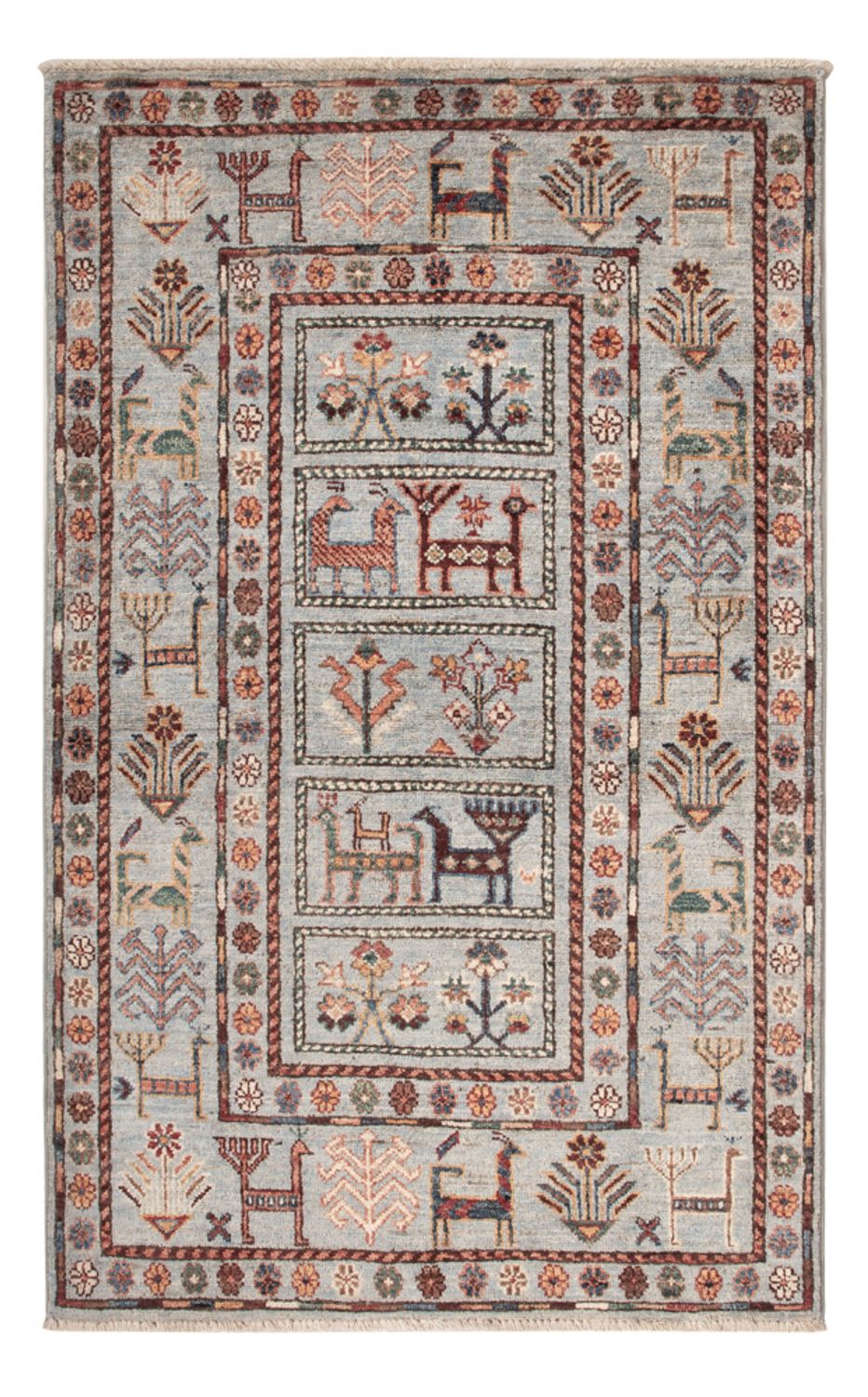 Ziegler Teppich - Ariana - 130 x 81 cm - hellblau