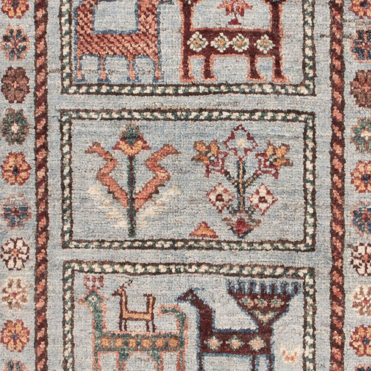 Ziegler Teppich - Ariana - 130 x 81 cm - hellblau