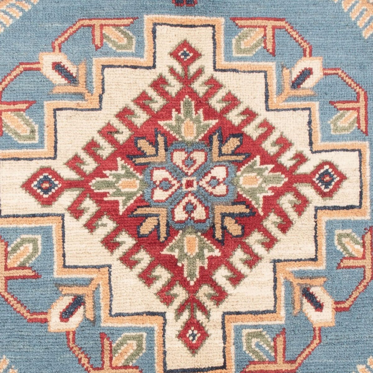 Ziegler Teppich - Kazak - 147 x 100 cm - hellblau