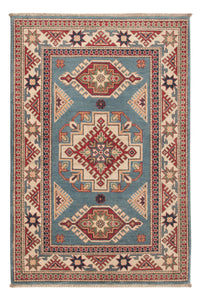 Ziegler Teppich - Kazak - 146 x 96 cm - hellblau