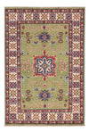 Kazak Teppich 101x150cm - Orientteppich - Rechteckig / Grün / 101 x 150 cm Rechteckig