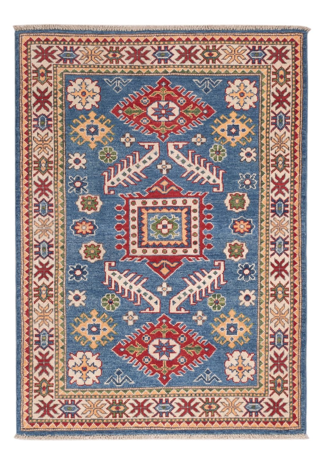 Ziegler Teppich - Kazak - 145 x 102 cm - blau