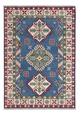 Ziegler Teppich - Kazak - 142 x 101 cm - blau