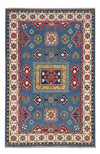 Kazak Teppich 121x184cm - Orientteppich - Rechteckig / Blau / 121 x 184 cm Rechteckig