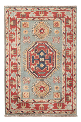 Ziegler Teppich - Kazak - 87 x 58 cm - hellblau
