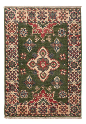 Ziegler Teppich - Kazak - 86 x 60 cm - grün
