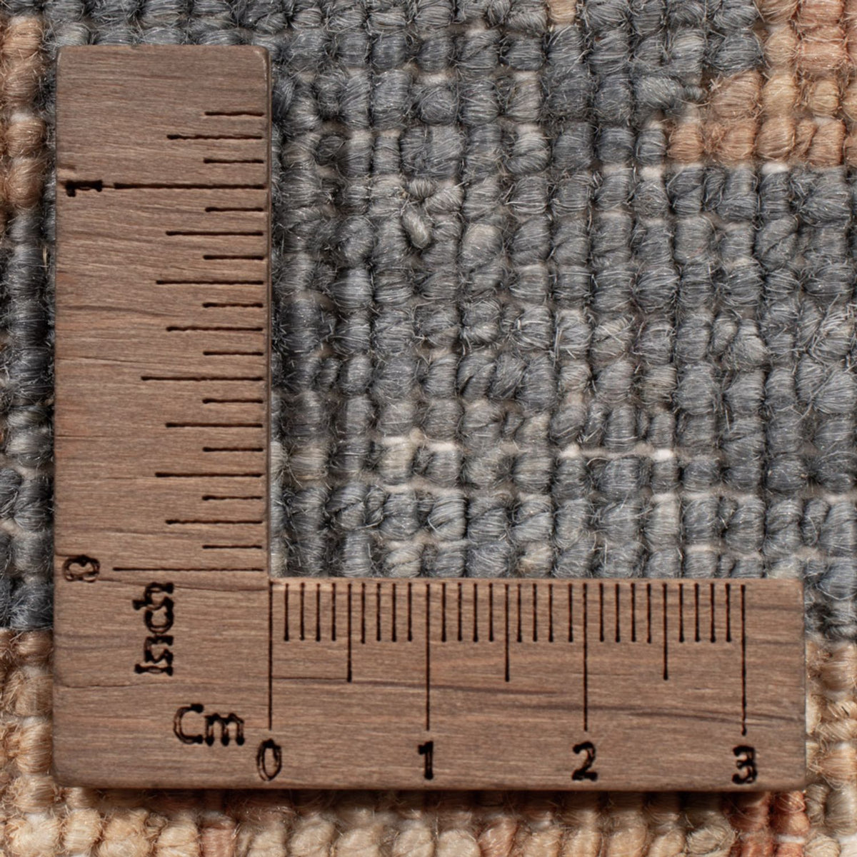 Ziegler Teppich - 98 x 68 cm - dunkelblau