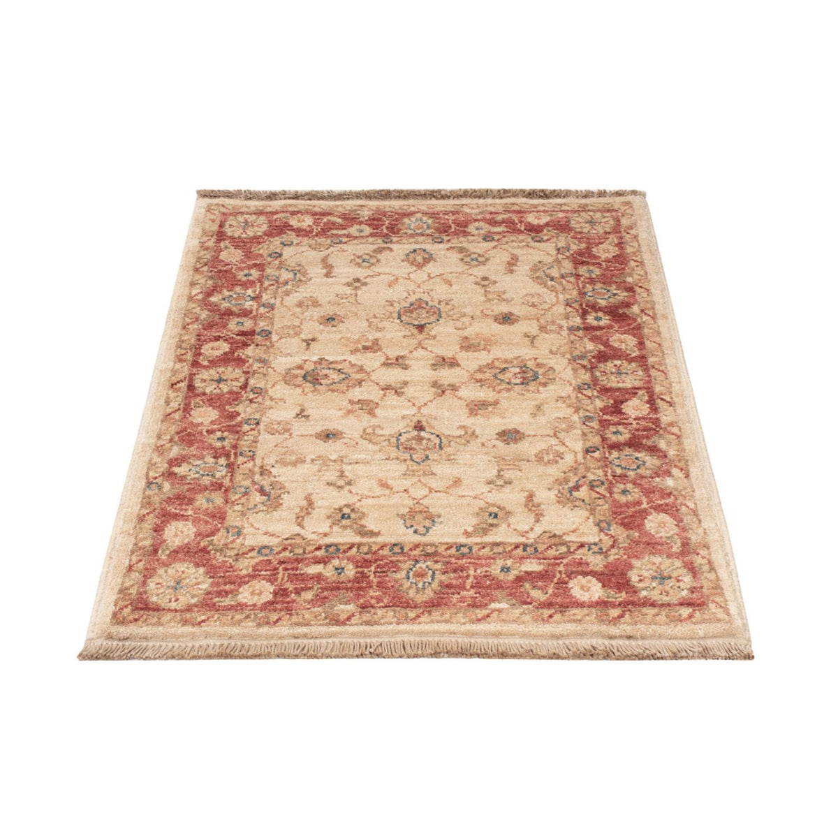 Ziegler Teppich - 84 x 62 cm - beige