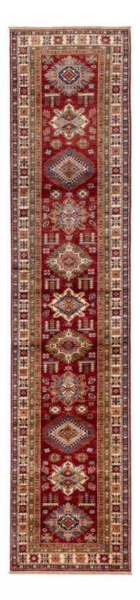 Läufer Ziegler - Kazak - 396 x 84 cm - rot